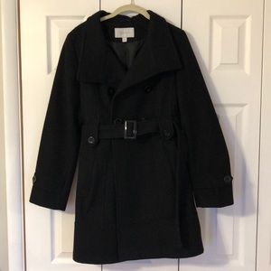 Wool Blend Pea Coat